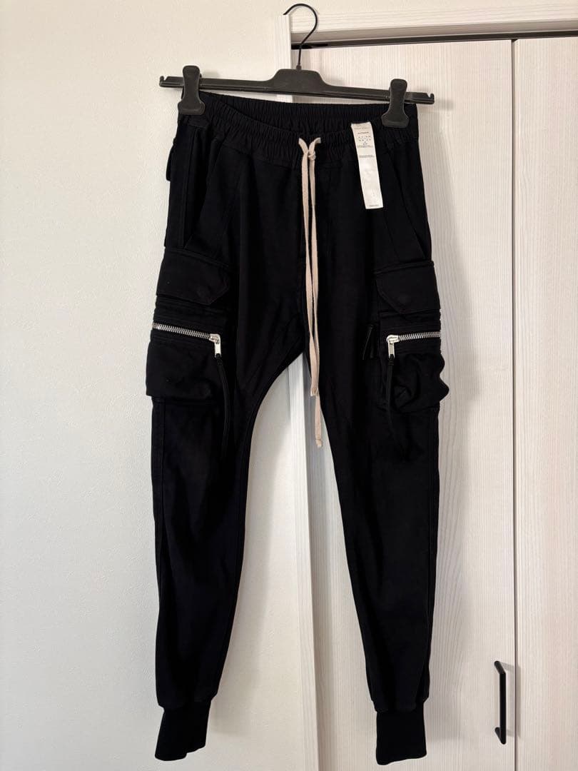 ゆとRick Owens Glitter カーゴジョグパンツ FWN 17
