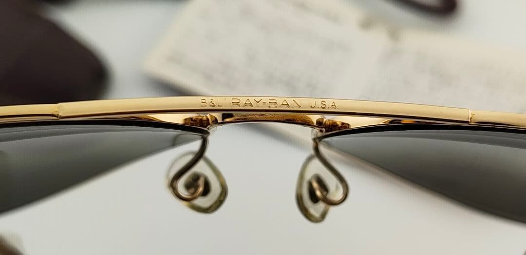 ビンテージ　レア　Ray-Ban スキー用サングラス グラデーションミラー