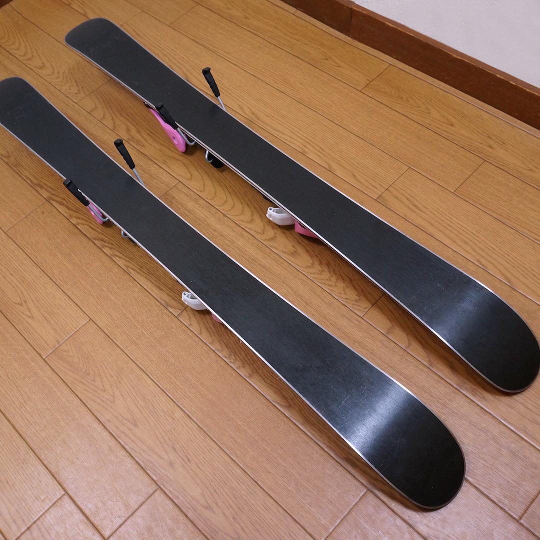メンテ済 86cm 靴18cm KAZAMA スキーセット (90)