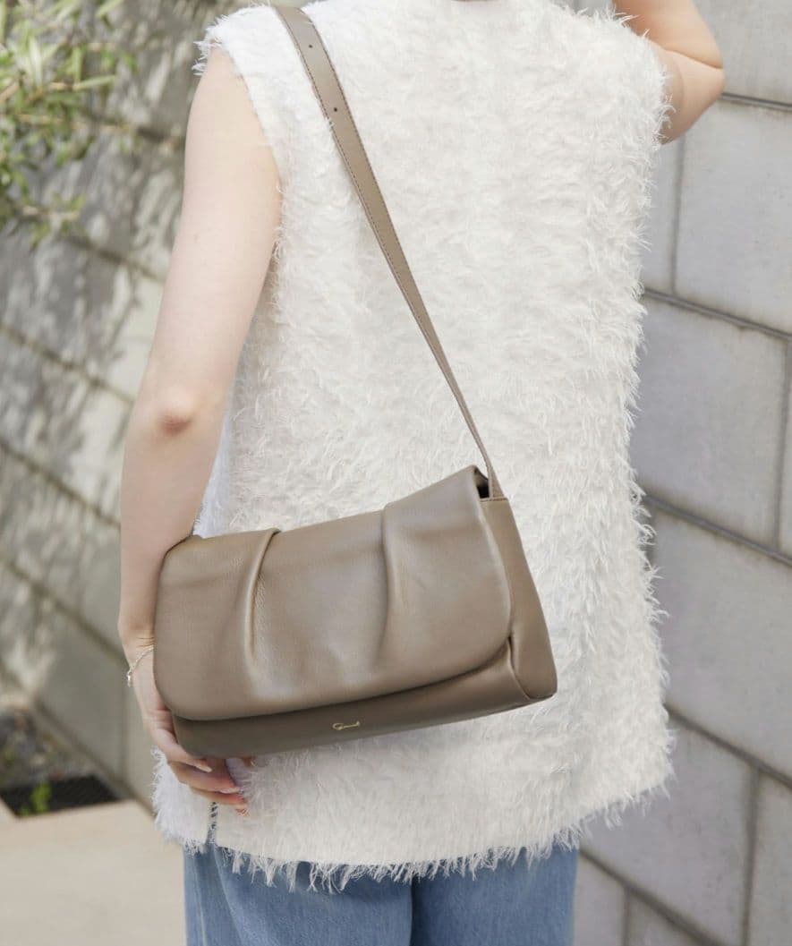 【2/14まで価格】ジェムイル2wayギャザーショルダーバッグ(CE-1509)