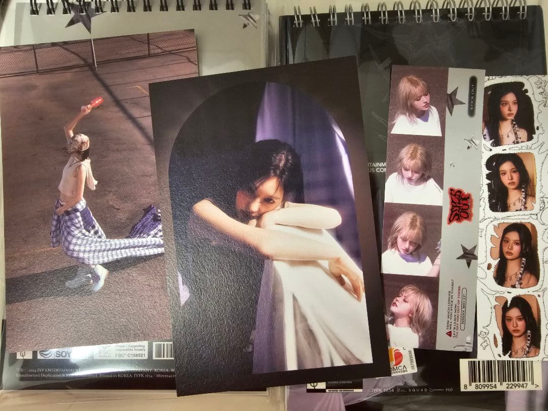 NMIXX ペンライトモケモケ ジウ