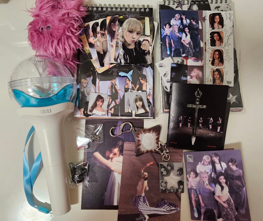 NMIXX ペンライトモケモケ ジウ