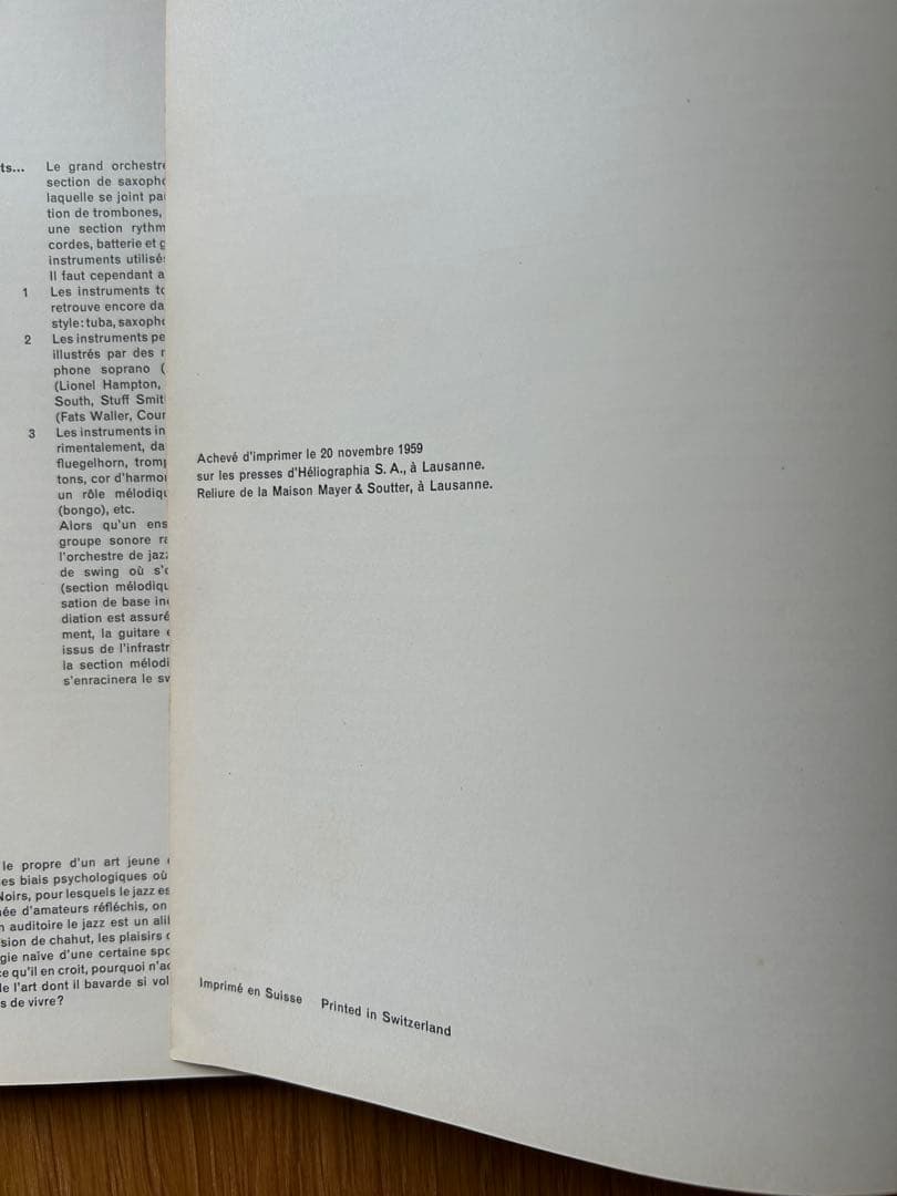 PLAISIR DU JAZZ 写真集　Dennis Stock 1959年
