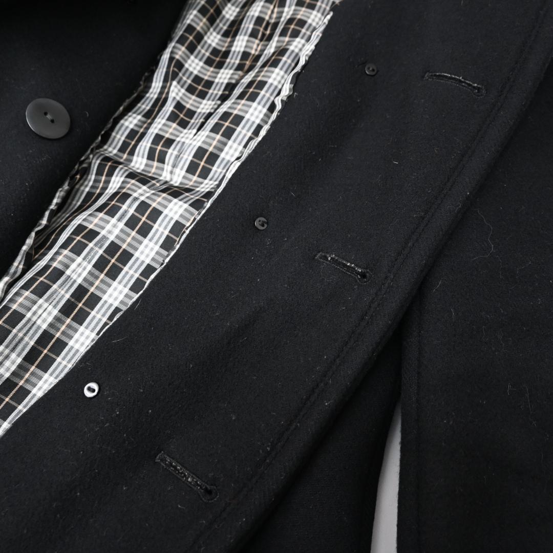 48159★バーバリーブルーレーベル コート 40 ノヴァチェック　ノバチェック