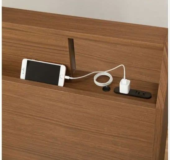 ニトリ ブラウン ベットフレーム クイーンサイズ