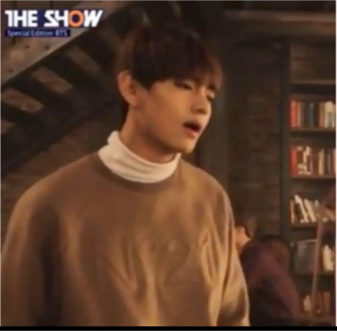 テテ着用　BTS ヌメロヴェントゥーノ　N°21 トレーナー テヒョン