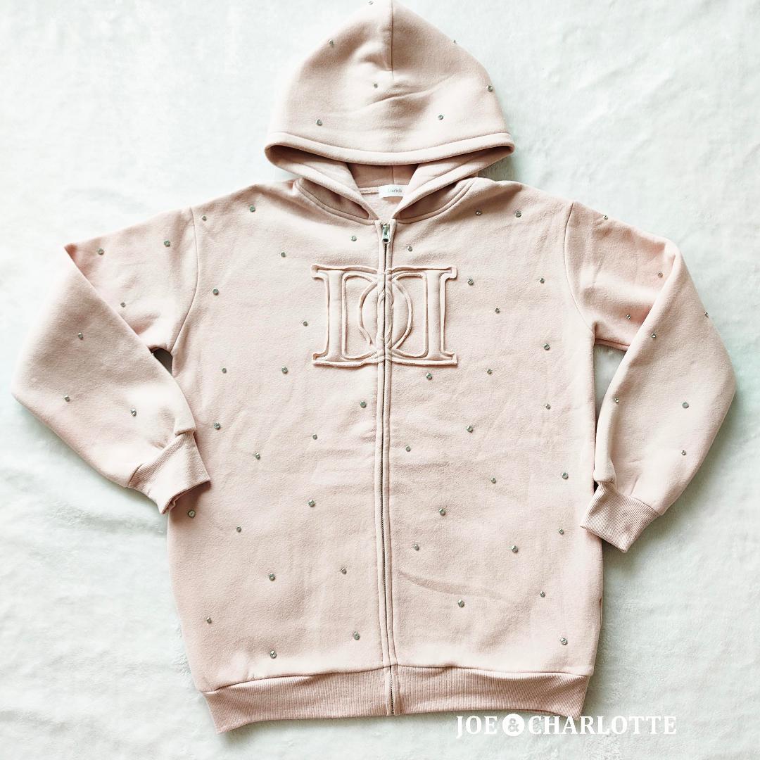 ダーリッチ darich DDロゴビジュージップパーカー ピンク PNK