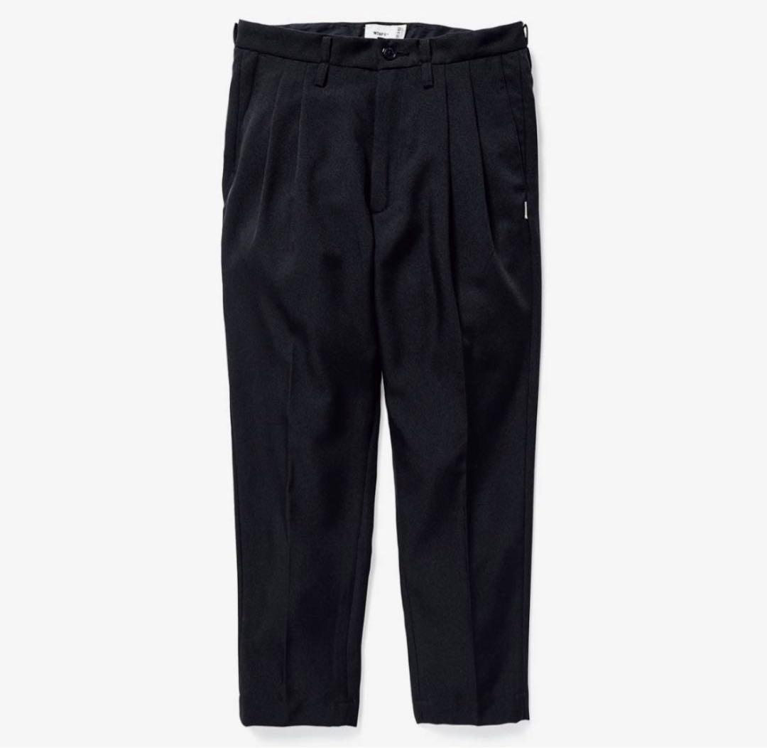 WTAPS ポリエステルツイル タック トラウザーズ ダブルタップス パンツ