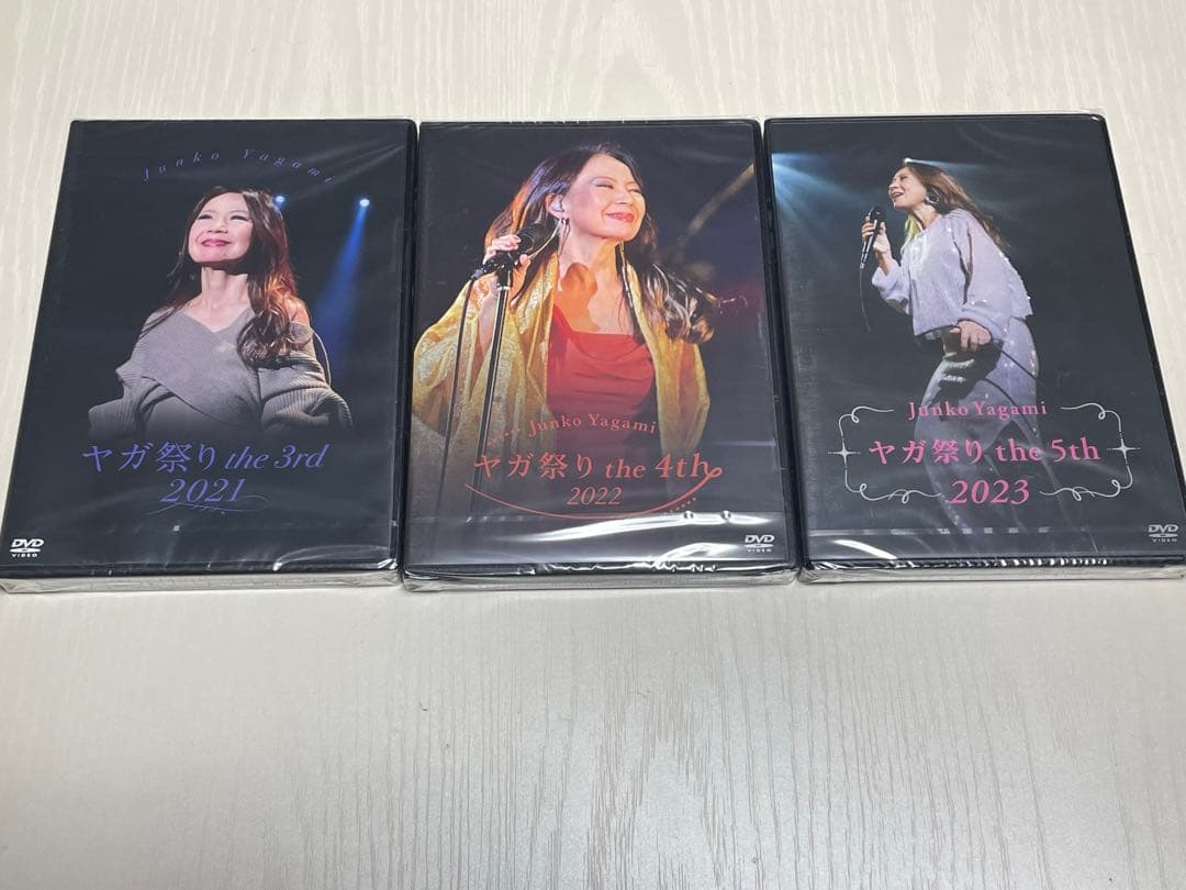 【未開封】八神純子DVD　ヤガ祭り 2021 2022 2023