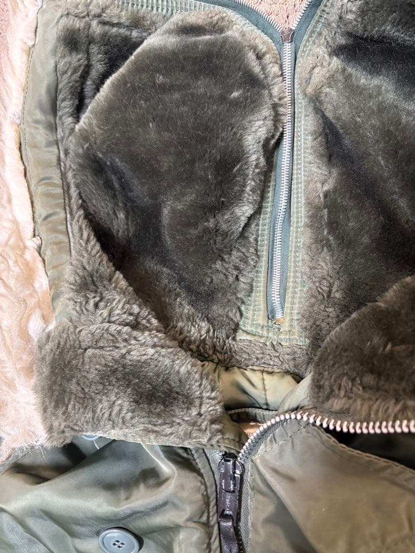 （超希少）80s USA製 Alpha N2B フライトジャケット　ma1 短丈