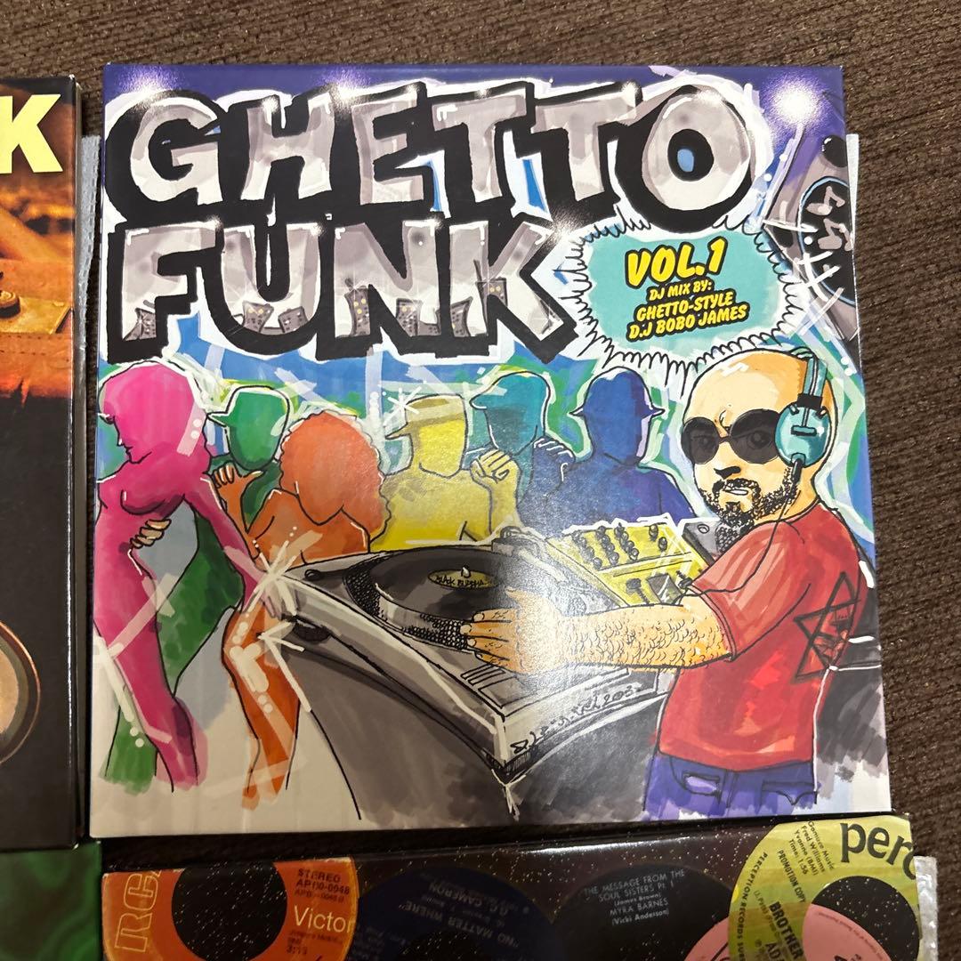 激レア！GHETTO FUNK BOBO JAMES ディスクユニオン限定