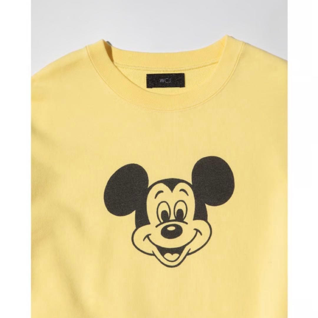 【新品未使用】WCJ Disney / SWEAT TOP(ミッキー) イエロー