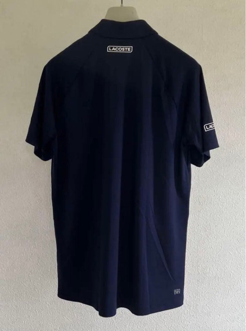 ラコステ ノバク・ジョコビッチ ポロシャツ ウルトラドライ テニス ネイビー