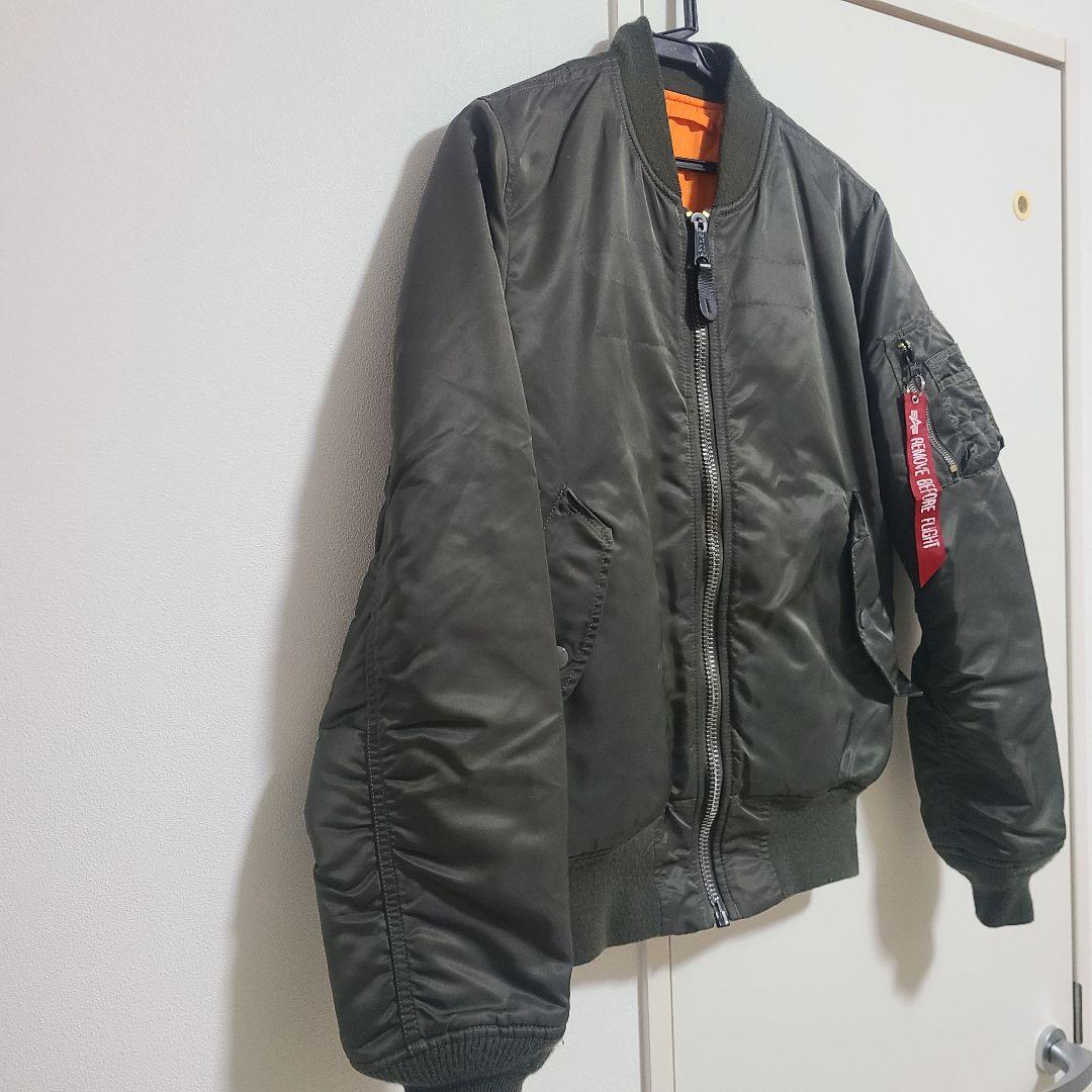 アルファインダストリーズ MA-1 フライトジャケット リバーシブル　メンズS