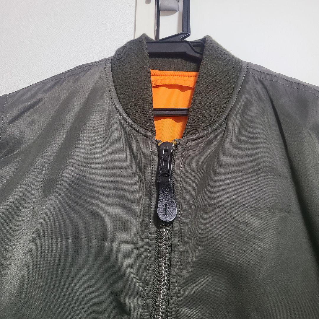 アルファインダストリーズ MA-1 フライトジャケット リバーシブル　メンズS