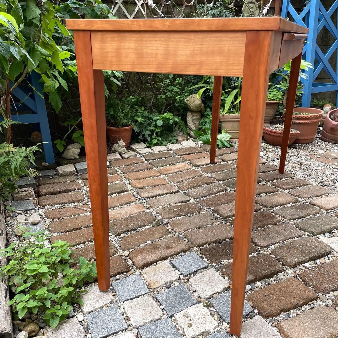 Dinos Blossomブロッサムチェリー天然木北欧風デスク 幅120cm