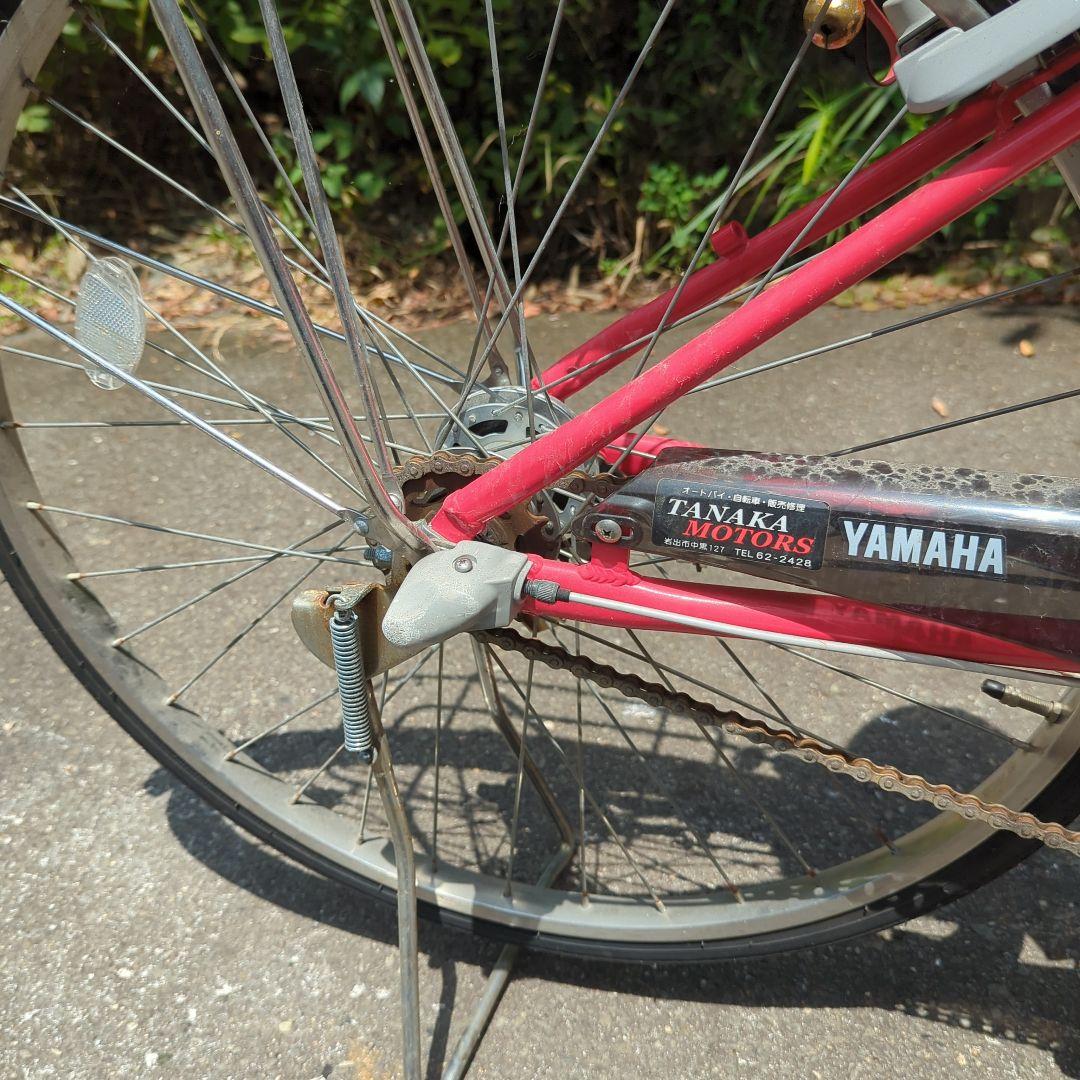 ヤマハPAS　電動アシスト自転車　バッテリー残量たっぷり　パンク修理込み価格