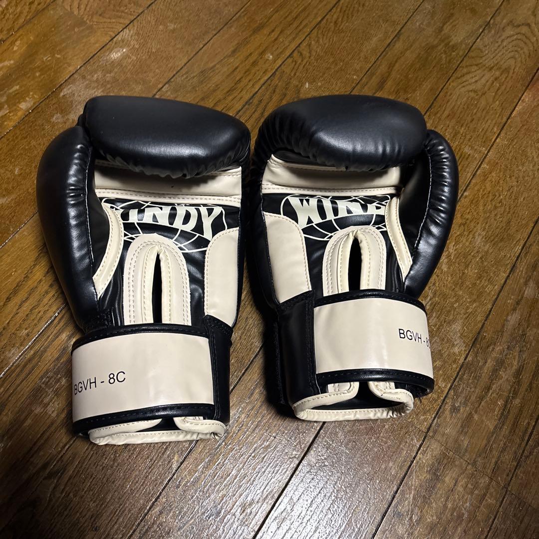 WINDY BGVH-8C ボクシンググローブ ブラック