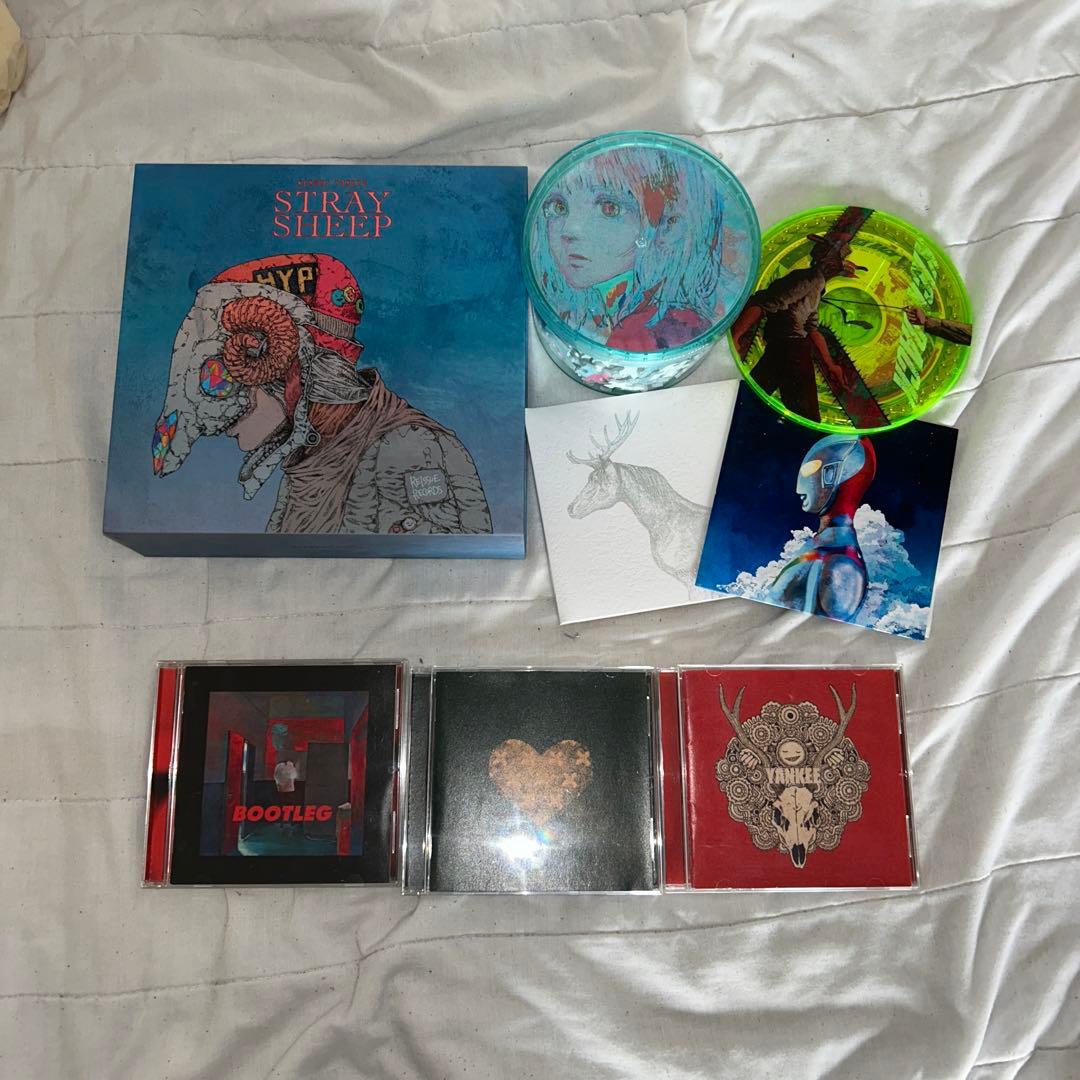 米津玄師のアルバムとシングル