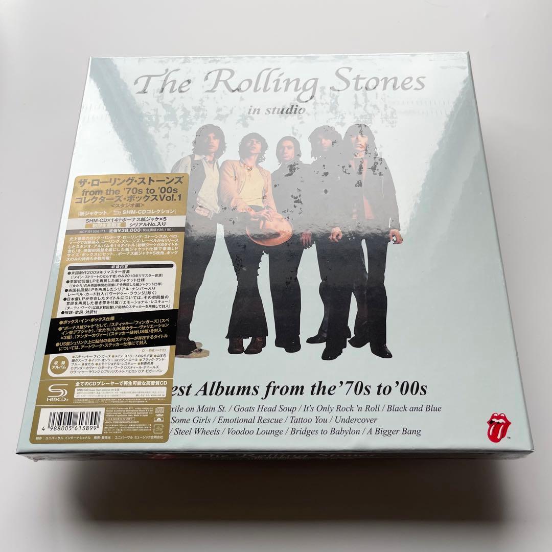 新品未開封 ローリング・ストーンズ／In Studio コレクターズ・ボックス