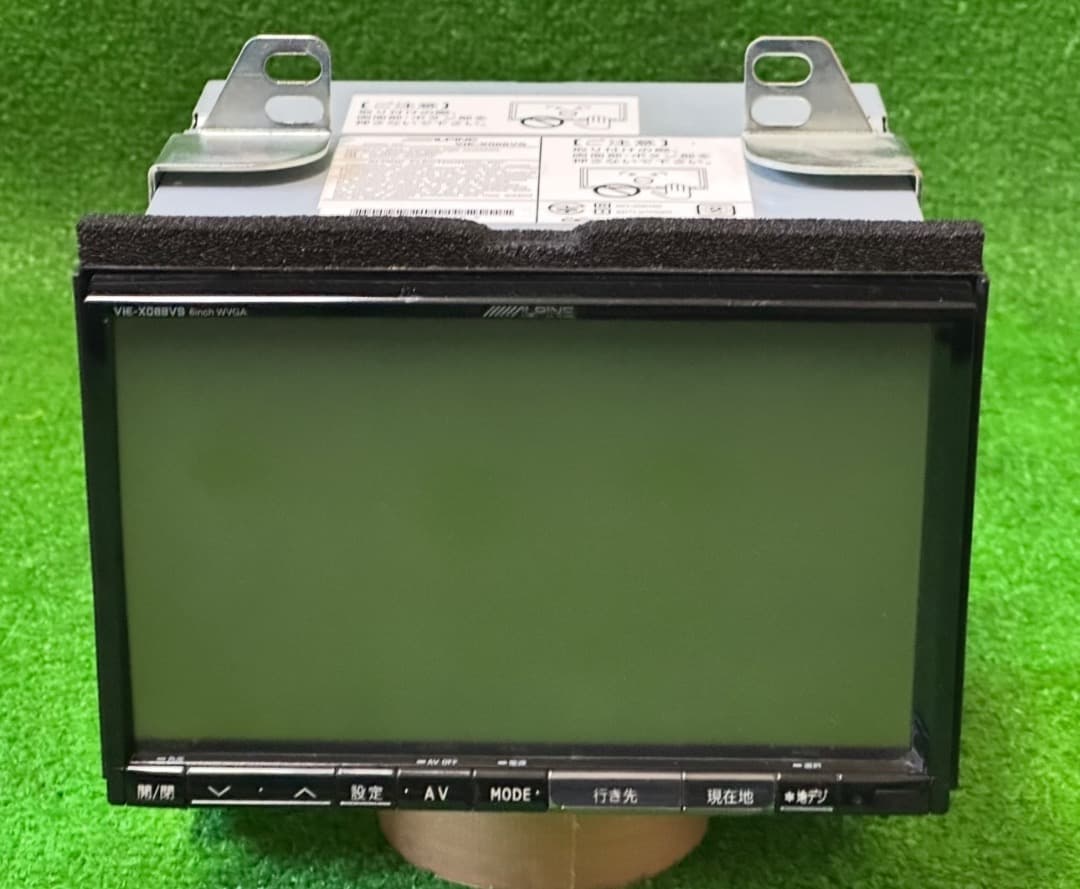 アルパインVIE-X088VS HDDナビ フルセグ2015年地図データ