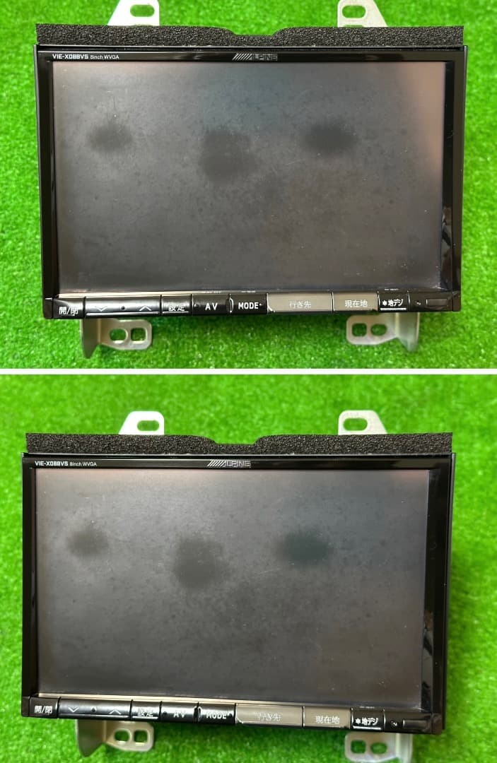 アルパインVIE-X088VS HDDナビ フルセグ2015年地図データ