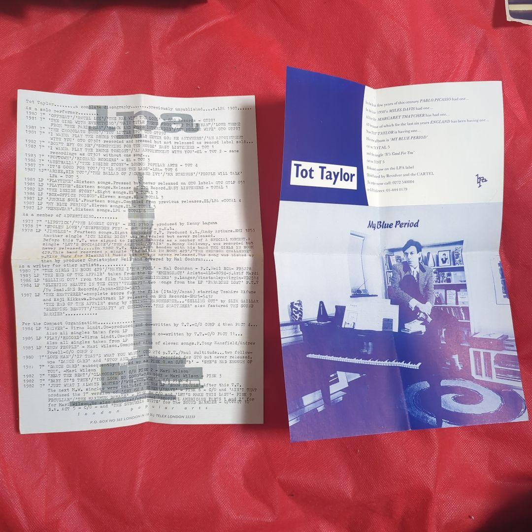 希少　TOT TAYLOR トット・テイラー　EP BOX AUTOGRAPH