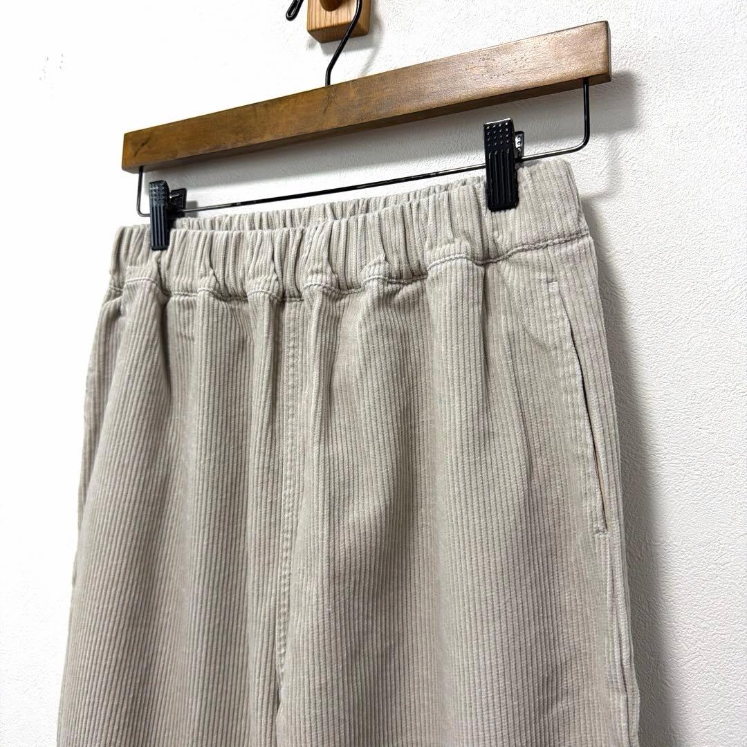 NARU FACTORY 8Wコーデュロイぽっこんパンツ　日本製