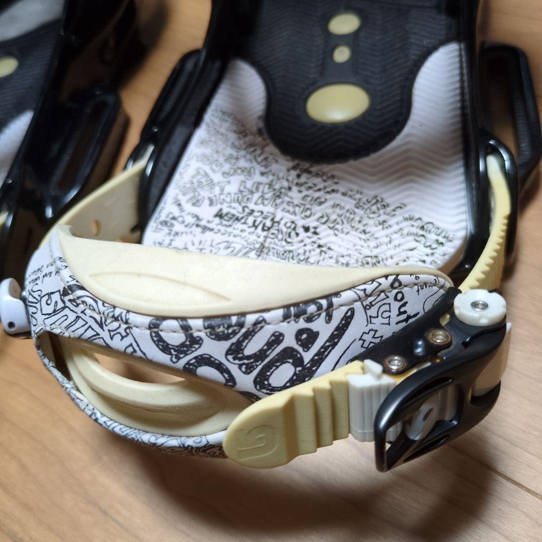 CARTEL スノーボードビンディング ブラック/ホワイト