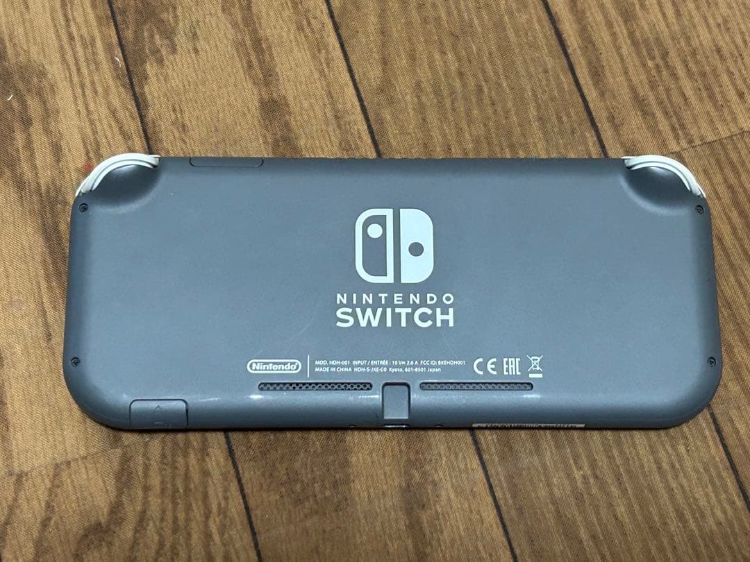 Nintendo Switch Lite グレー ケース付き　初期化済み