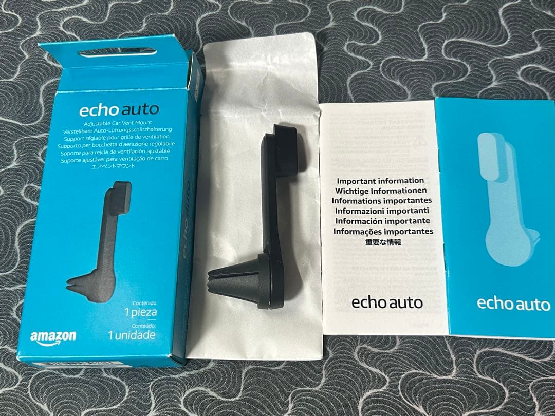 Amazon Alexa echo auto 第2世代 エアベントマウント付