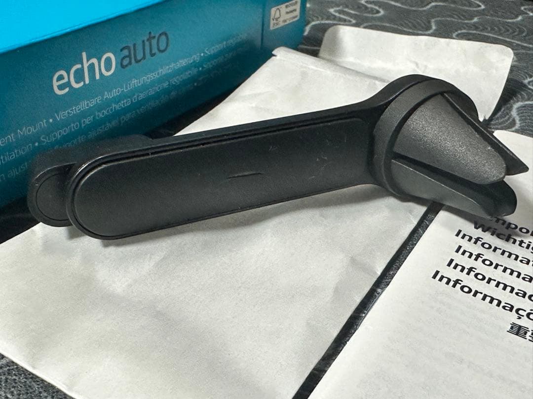Amazon Alexa echo auto 第2世代 エアベントマウント付
