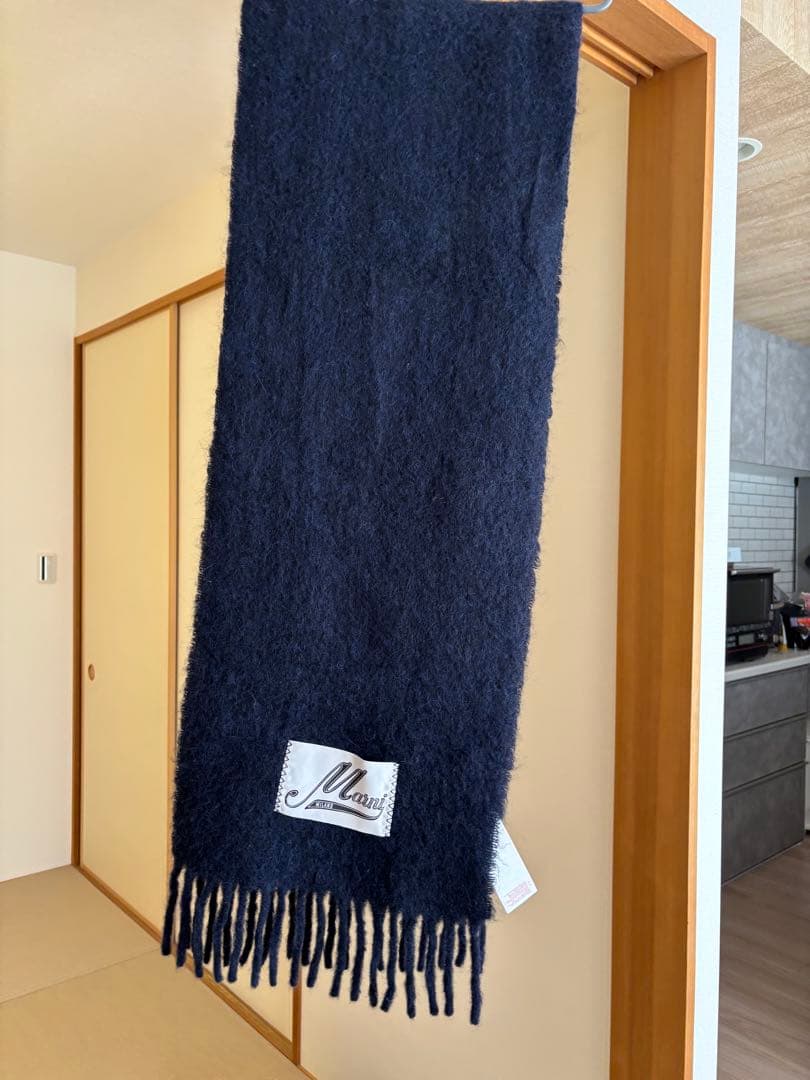 marni ブラッシュドアルパカ　マフラー