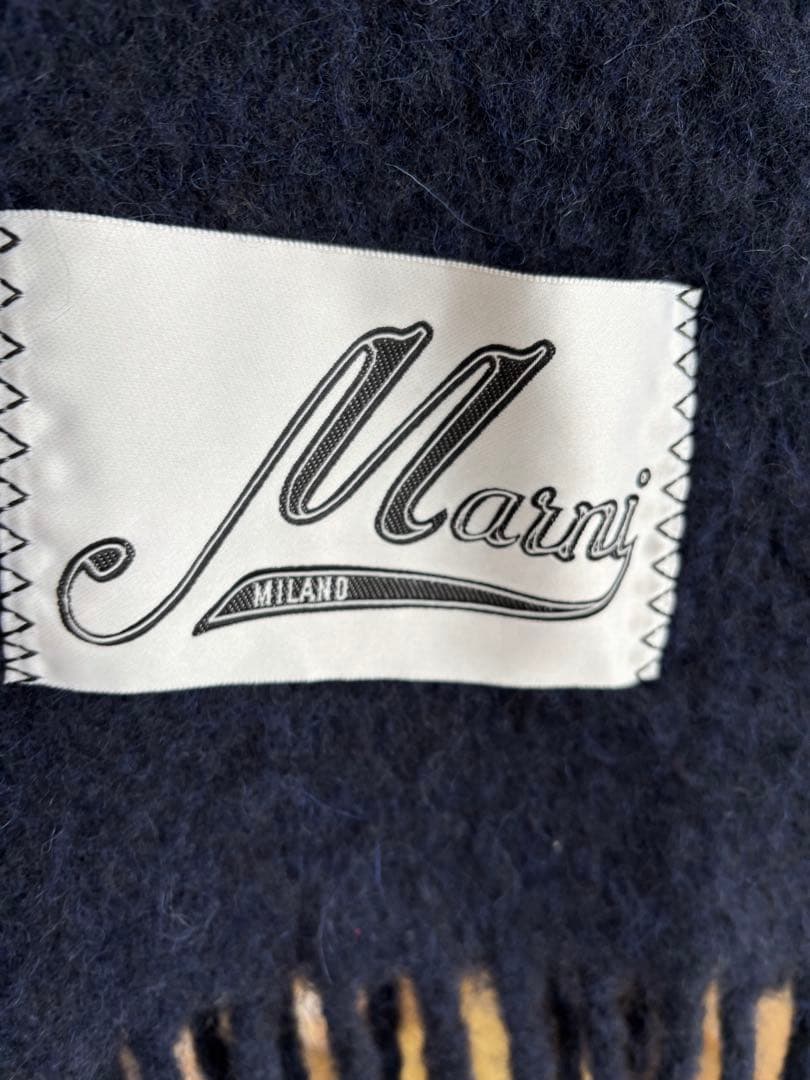 marni ブラッシュドアルパカ　マフラー