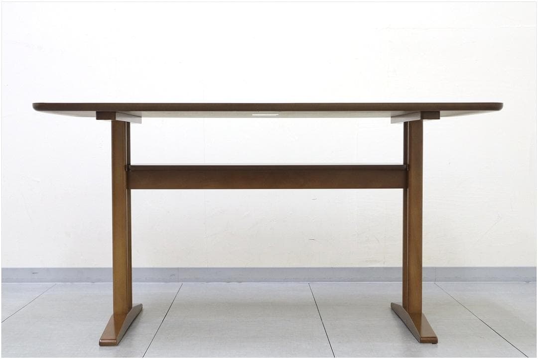 カリモク60 カフェテーブル1200 ウォールナット 食卓 机 テーブル