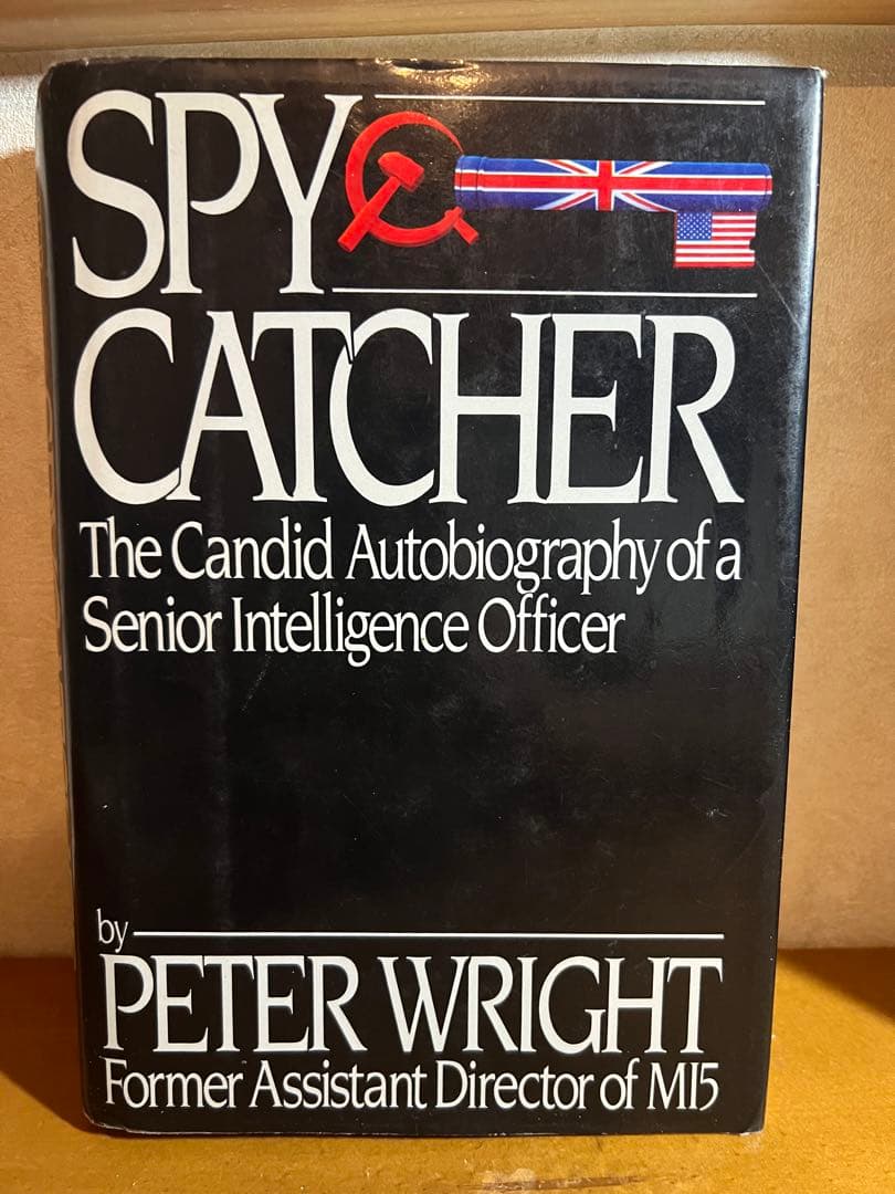 洋書 SPY CATCHER by PETER WRIGHT