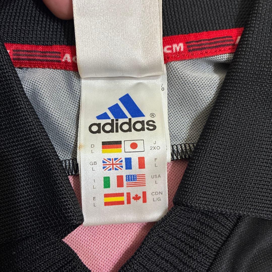 ACミラン adidas シャツ 赤黒（未使用）最終値下げ