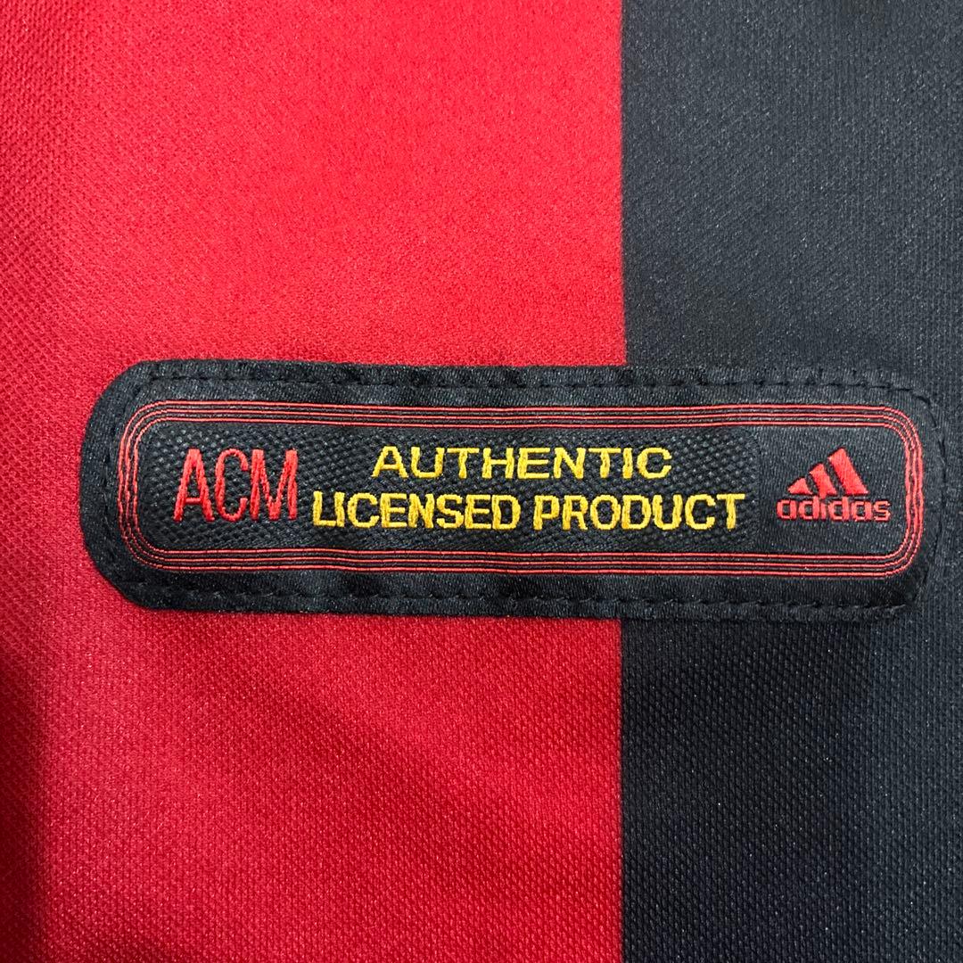 ACミラン adidas シャツ 赤黒（未使用）最終値下げ