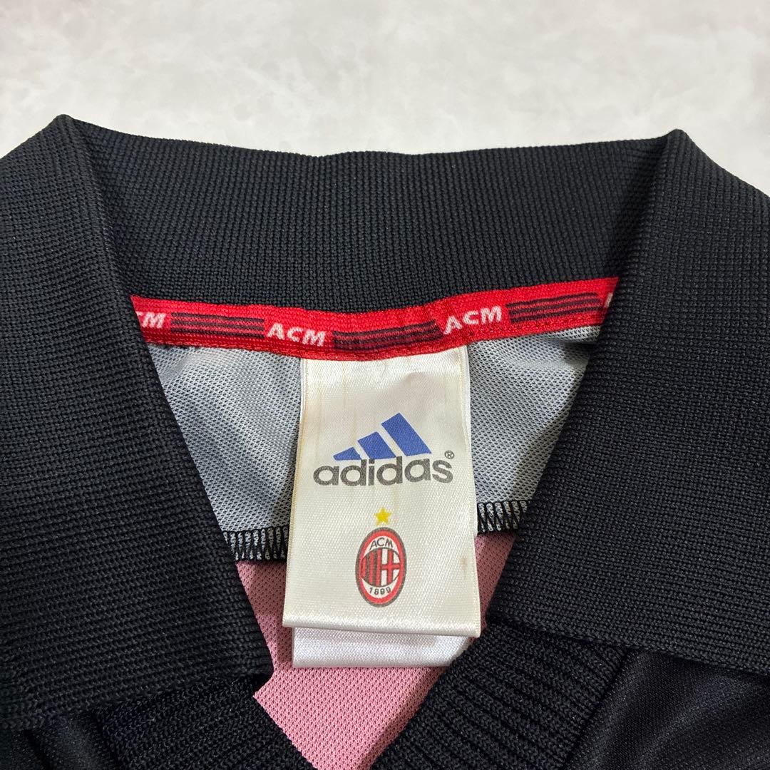 ACミラン adidas シャツ 赤黒（未使用）最終値下げ