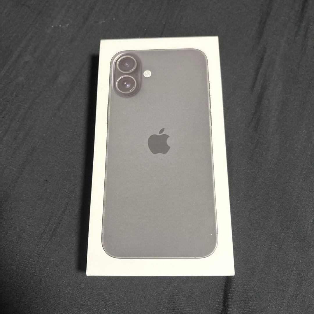 美品 Apple iPhone16 Plus 256G ブラック SIMフリー