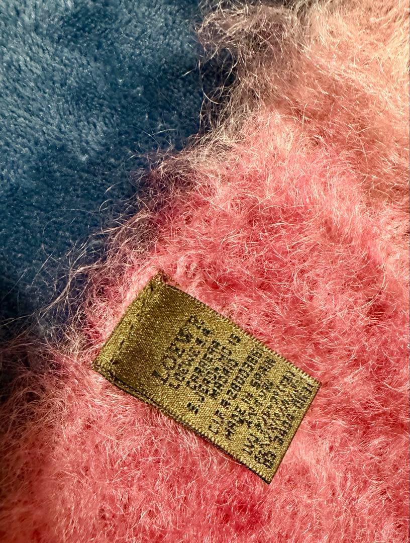 LOEWE（ロエベ）モヘアマフラー　ピンク