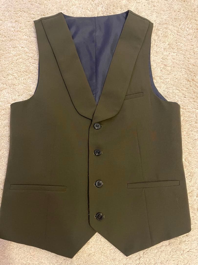 THE URBAN BLANCHEアーバンブランシュ　タキシードスーツ　カーキ