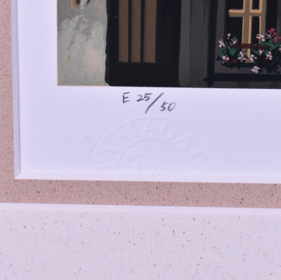 あべべさん専用　ヒロ・ヤマガタ / 雨煙るパリ / シルクスクリーン