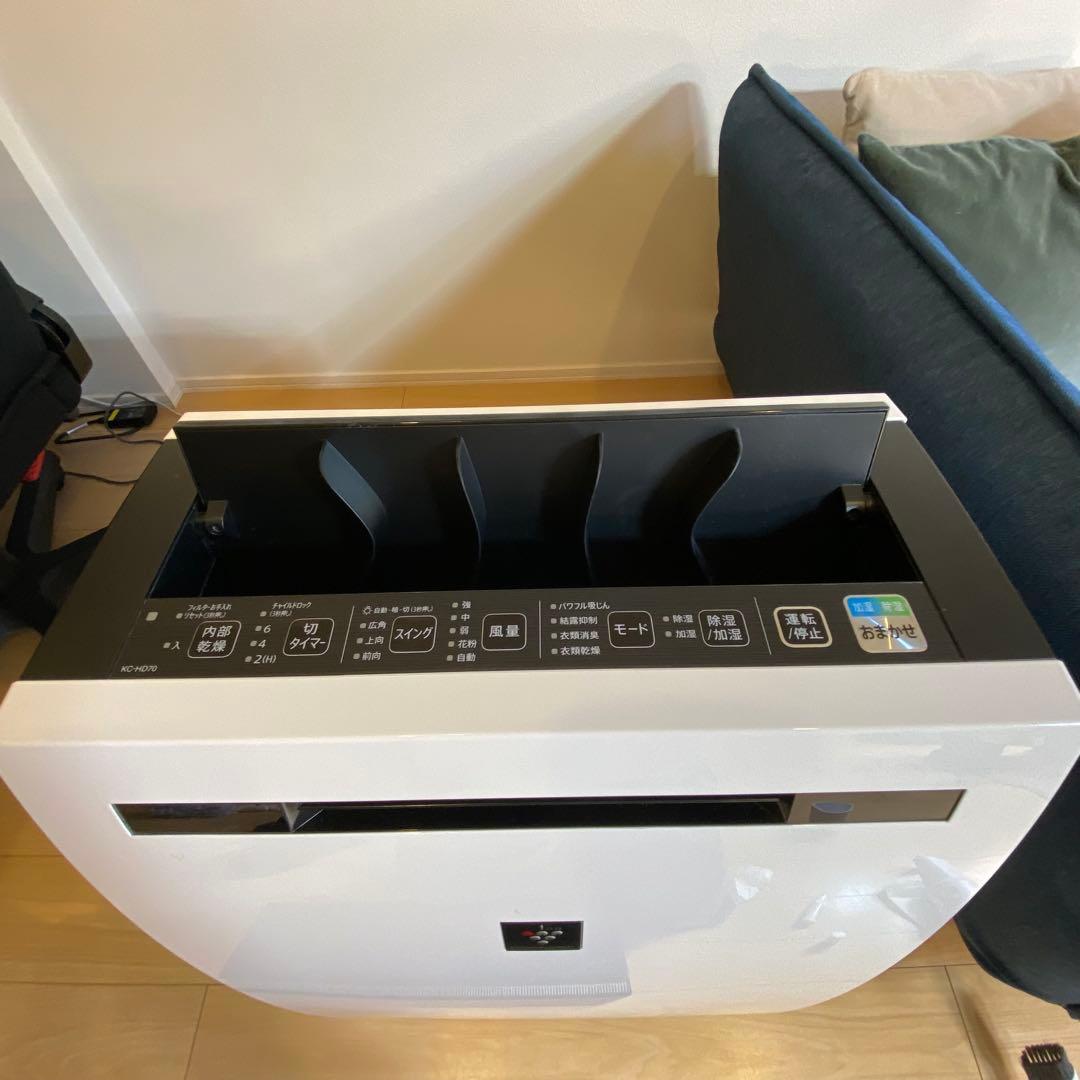 SHARP 空気清浄機　加湿　除湿　KC-HD70