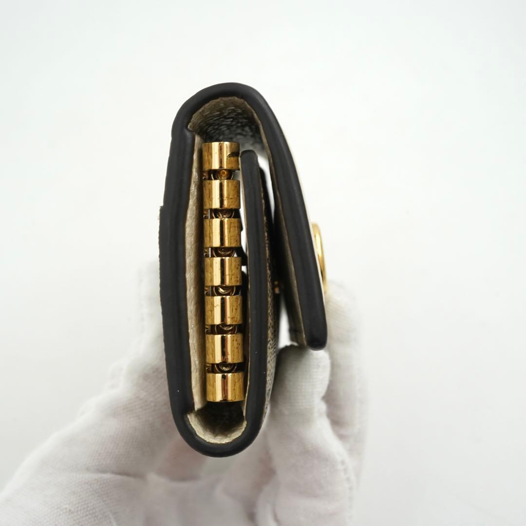 ✨未使用展示品・箱付き✨　GUCCI キーケース　GGライン マーモント　6連