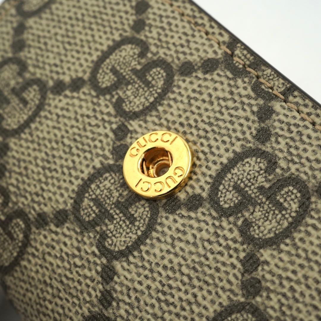 ✨未使用展示品・箱付き✨　GUCCI キーケース　GGライン マーモント　6連