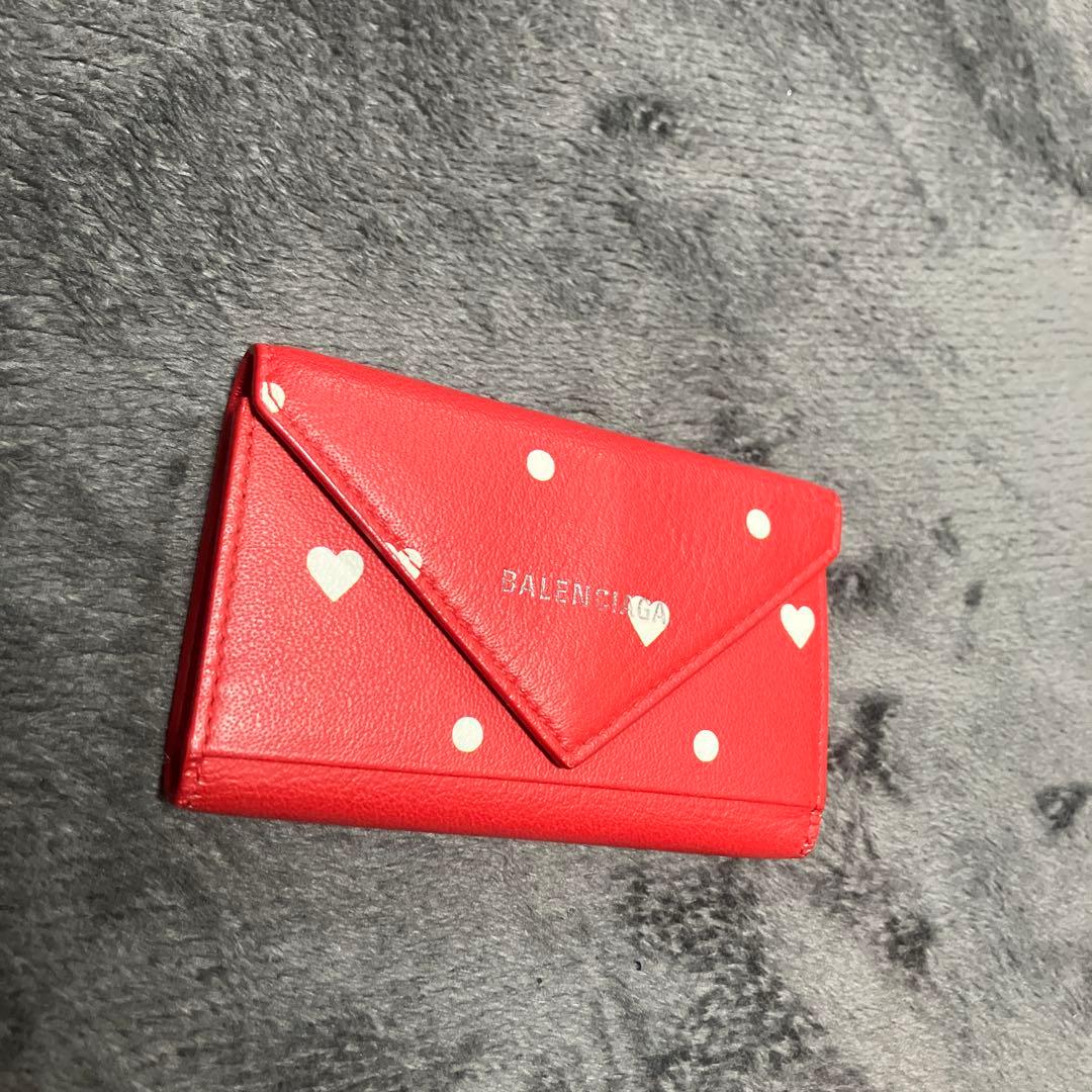 バレンシアガ　ハート　キーケース　キーリング　キーホルダー　ストラップ　財布