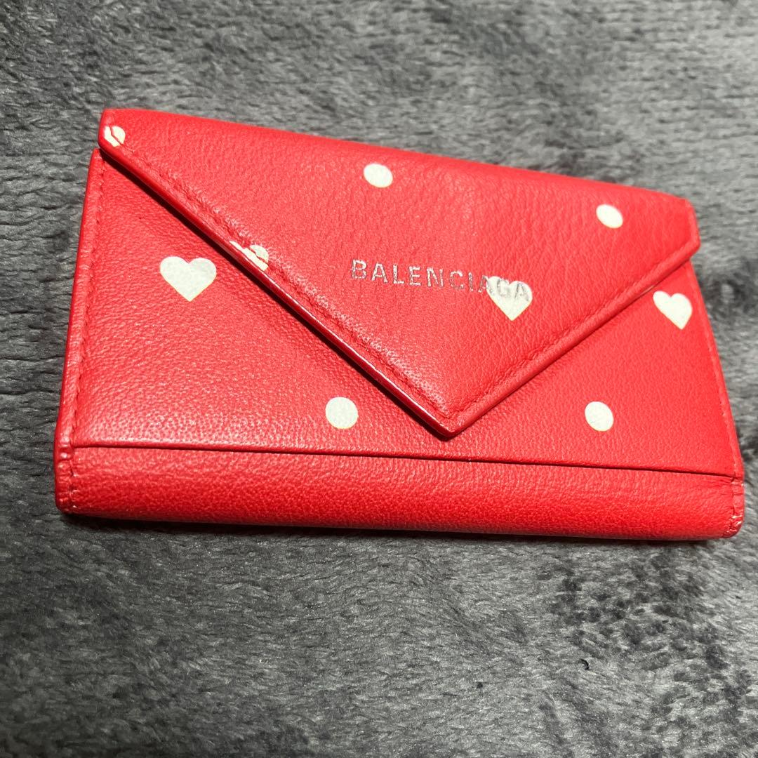 バレンシアガ　ハート　キーケース　キーリング　キーホルダー　ストラップ　財布