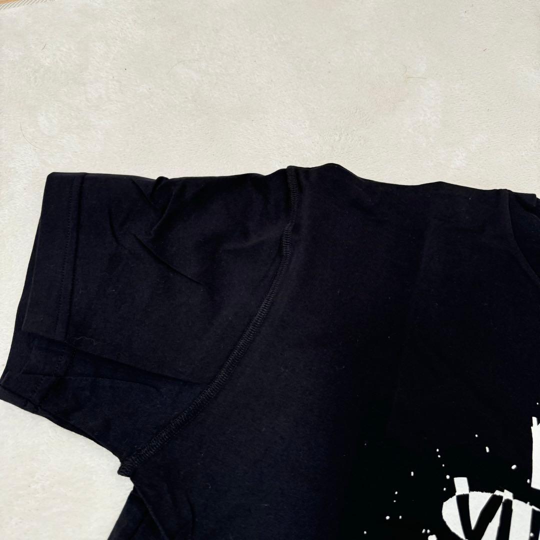 新品✨LOUIS VUITTON LIVEプリント　半袖　ブラック　Sサイズ