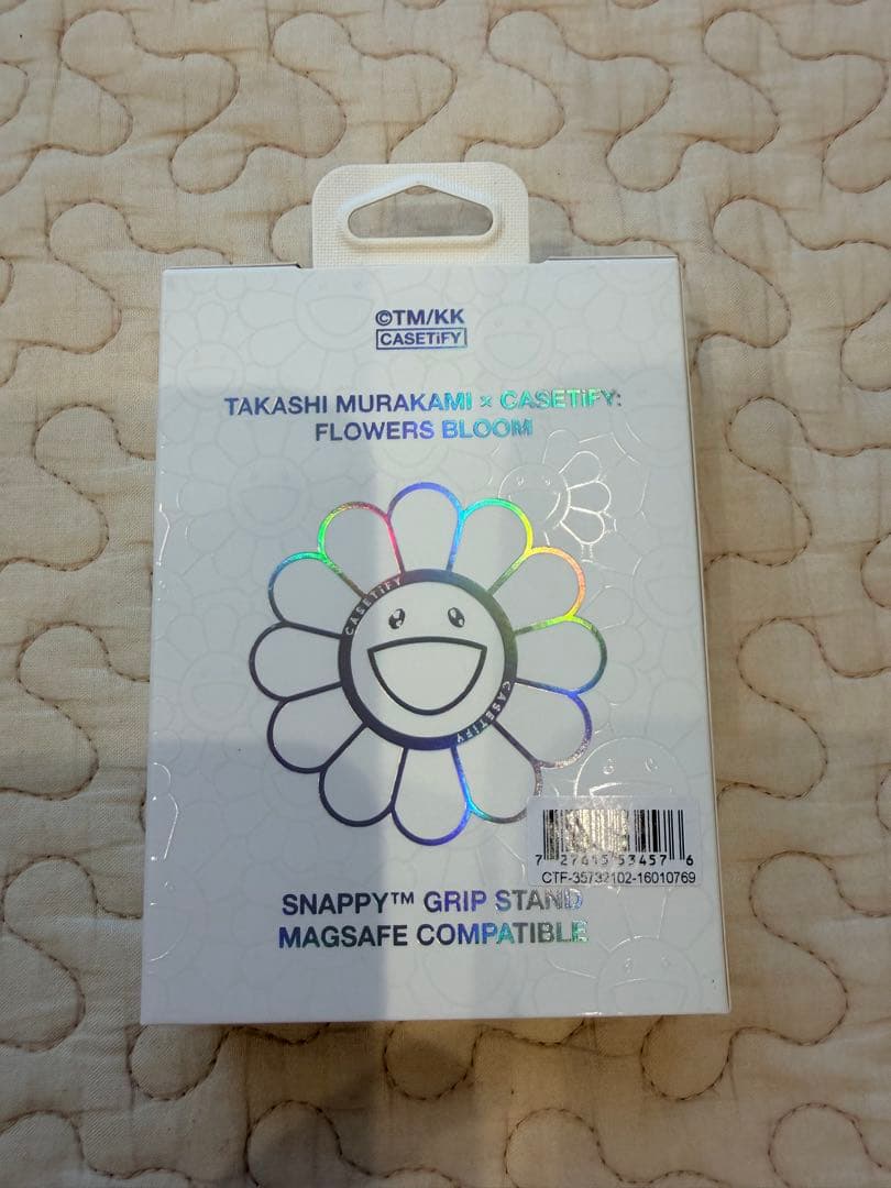 casetify 村上隆 フラワー SNAPPYTM グリップスタンド